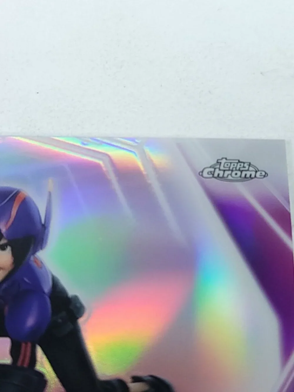 Hiro Hamada Topps 2026 Disney Neon Holo Chrome Refractor Limited 037/199 CNE